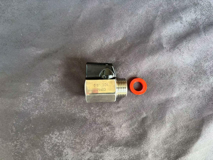 Semfeil Brew 304 Stainless G5/8 Sankey Beer Keg Coupler Valve Sliver