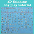 Asikkon Brain Teaser Advent Calendar 2025 24Days Christmas Countdown Silver