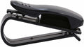 Black Glasses Holder Car Sun Visor Sunglasses Mount Ticket Card Clip 4 Pcs