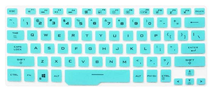 JuYuish Silicone Keyboard Cover Skin for ASUS ROG Zephyrus G14 14 Mint