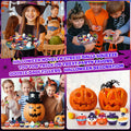 Halloscume Halloween Squeeze Toys 48 Pack Soft Slow Rising Ghost PU