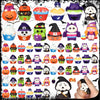 Halloscume Halloween Squeeze Toys 48 Pack Soft Slow Rising Ghost PU