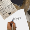 mmuue Big 90th Birthday Card Funny Retro for Women Men Mom Dad Husband Wife