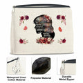 Soiceu Makeup Bag for Librarians Book Lovers Cosmetic Pouch Polychrome