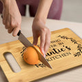 FONDCANYON Bamboo Cutting Board Kitchen Decor Brown Aunt Gift