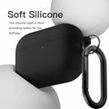 Brujula Silicone Case for AirPods Pro 3rd Gen 2025 Black Protective Cover