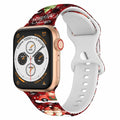 msausyr Christmas Silicone Sport Band Compatible Apple Watch 38-49mm D-22