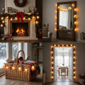 Joygoods 2 Pack 7FT 20LED Battery Operated Fairy String Lights Warm White