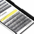 Hannahool Large Tray 200Pcs 0.07mm Mixed 9-11-13-15mm 3D Volume Eyelashes
