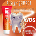 Fawelo LOL Kids Toothpaste Fluoride Free Nano Hydroxyapatite 3.5oz Blueberry