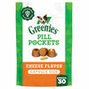 BestBy02/29 Greenies Pill Pockets Large Dog Treats Cheese Flavor 7.9oz