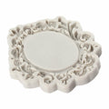 CANYANGMOLD Baroque Photo Frame Silicone Mold Gray 0.39x3.18x2.87in 1 Pc