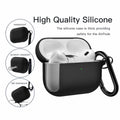Brujula Silicone Case for AirPods Pro 3rd Gen 2025 Black Protective Cover