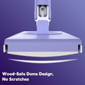 ciAmore ClicLak Sweeper Mop Clamp Clip Purple Compatible with Swiffer Pads