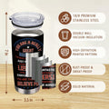 MoYueno 20 Oz Stainless Steel Dad Tumbler with Brush & Straw, 1 PCS Dad 1