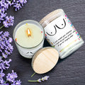 iAOVUEBY Your Chariot Awaits Lavender Soy Wax Candle 7oz Birthday Gift