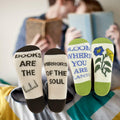 Kissoo 18th Birthday Socks for Girls Flower Cartoon Nylon One Size