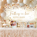 MEHOFOND Wildflower Fall Baby Shower Banner 5.9x3.6ft Autumn Floral Decor