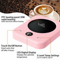 Waipfaru Coffee Mug Warmer & You Are Awesome Mug Set, 3 Temp Settings Black