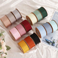 TONIFUL Light Pink Double Face Chiffon Ribbon 1.5in x 25yd Polyester