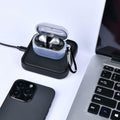 Vivekafio Compatible Galaxy Buds Pro 3 Case Cover Shockproof Black