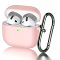 Seltureone AirPods 4 Case Soft Silicone Shockproof Keychain Midnight Blue