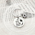 ShiQiao Spl Inspirational Soccer Keychain Unisex Adult Football Gift