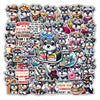 BIGZORO Schnauzer Dog Stickers Pack 50 PCS Waterproof Vinyl Decals