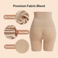 ShaperSwan High Waisted Shapewear Shorts Tummy Control Butt Lifter Nude Size M/L