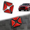 Carbon Fiber Car Door Corner Anti-Collision Strips 2 Pack for Mustang Mach-E
