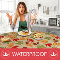 Covers For The Home Deluxe Elastic Edged Vinyl Fitted Table Cover Red Large