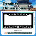I'd Rather Be Watching Anime License Plate Frame Funny Stainless Steel