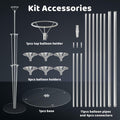 SINBEE 6 Set Balloon Arch Kit with Base Sticks Stand for Birthday Party