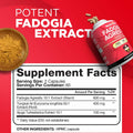BestBy10/25 Nutrivein Fadogia Agrestis Tongkat Ali Turkesterone 1100mg 120 Caps