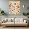 dueeia Vintage Floral Tapestry Wall Hanging 51.2x59.1 Polyester E