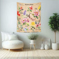 dueeia Vintage Floral Tapestry Wall Hanging 51.2x59.1 Polyester E