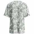 Aizqaoalk Men's Baseball Jersey Short Sleeve Button-Down Shirt Color7 Size L