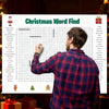 TREELYWOOD Jumbo Thanksgiving Word Search Poster 31.5x20 Paper Christmas