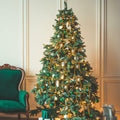 Glitinsel Khaki Velvet Bows Christmas Tree Ornaments 24 Pcs 5x7in