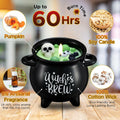 Kederwa Halloween Witch Brew Candle 14oz Black Ceramic Scented