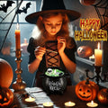 Kederwa Halloween Witch Brew Candle 14oz Black Ceramic Scented