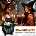 Kederwa Halloween Witch Brew Candle 14oz Black Ceramic Scented