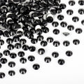 CMBYN Glue Fix Crystal Flatback Rhinestones 6.5mm ss30 288pcs Black