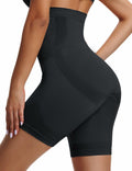 Sarin Mathews Womens High Waisted Tummy Control Shapewear Shorts Black Size XS-S