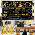 Juesly 50th Birthday Decorations 24PCS Rose Gold Banner Balloons Honeycomb