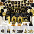 Juesly 50th Birthday Decorations 24PCS Rose Gold Banner Balloons Honeycomb