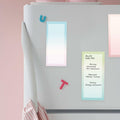 Henzavk 4 Pack Magnetic Notepads Refrigerator Full Magnet Back 50 Sheets