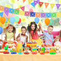 WUEURU Fiesta Decorations Cinco De Mayo Centerpiece Rainbow Mexican 15Pcs