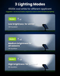 HMDecor Solar Spot Lights Outdoor IP67 Waterproof 4 Pack Cold White 6500K