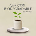 Eden Reclaimed 15-Pack Biodegradable 3.5" Plant Grow Bags with Labels